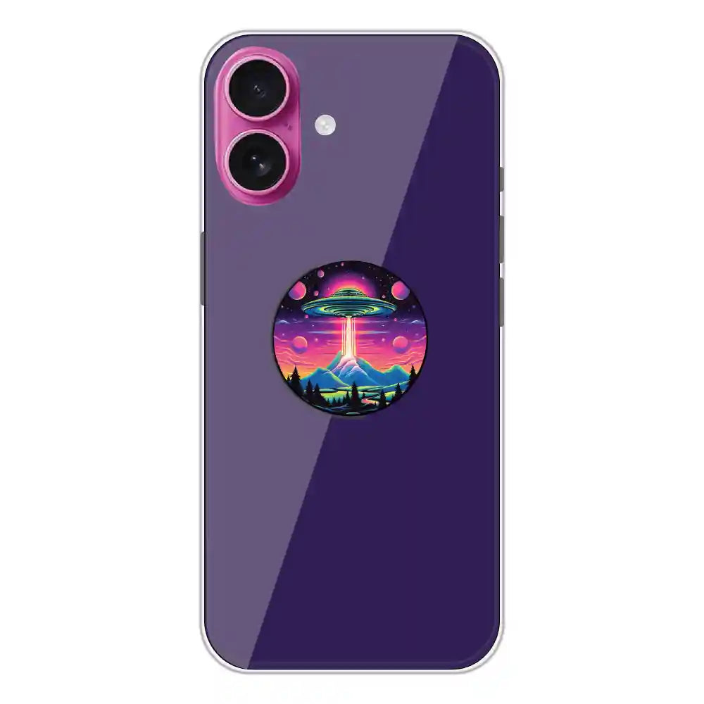 UFO - Silicone Grip Case For Apple iPhone 16 Plus