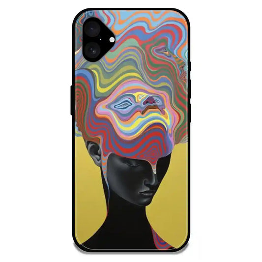 'Explosion - Glossy Metal Silicone Case For Apple iPhone 16 Plus