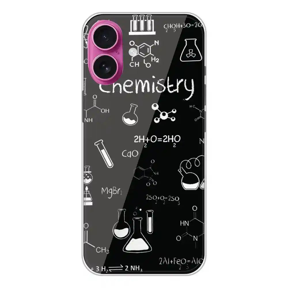 Chemistry - Printed Silicone Case For Apple iPhone 16 Plus
