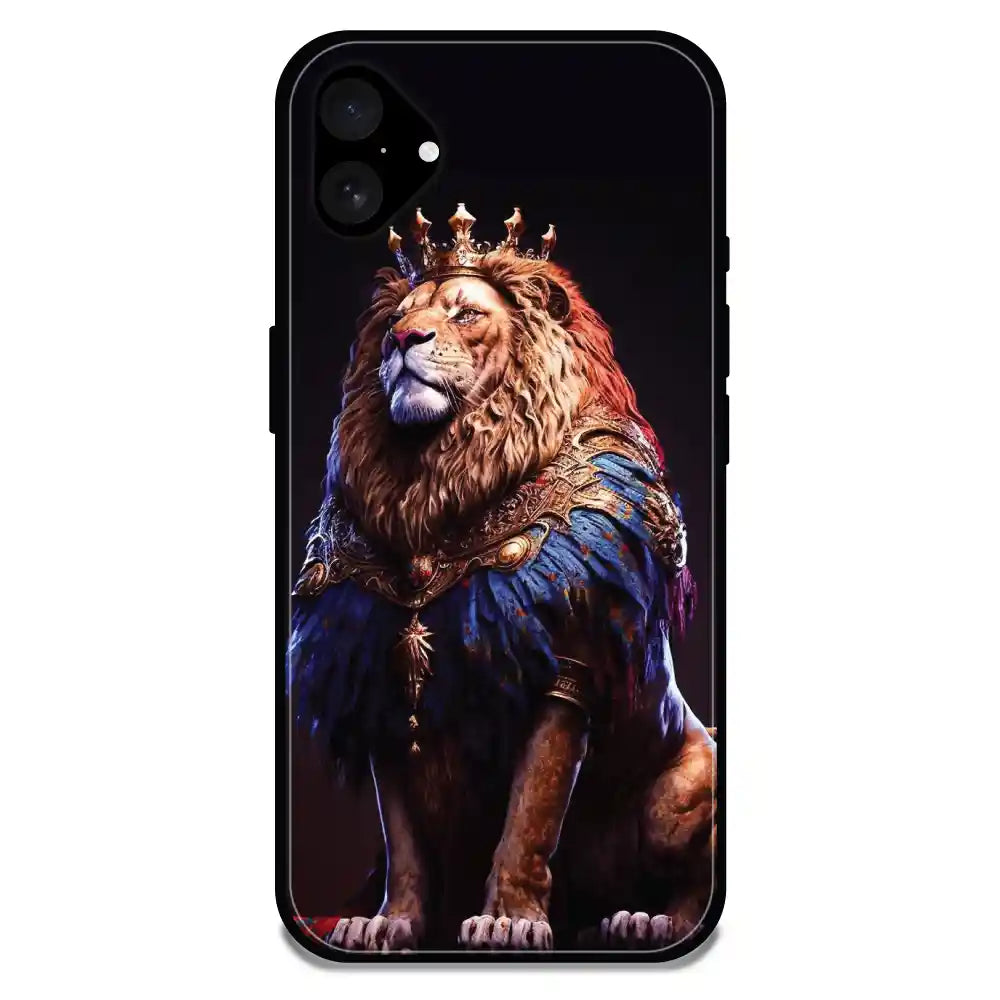 Royal King - Glossy Metal Silicone Case For Apple iPhone Models