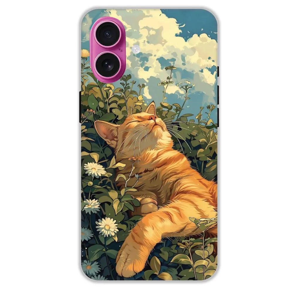 Garfield Sleeping - Hard Cases For Apple iPhone 16 Plus