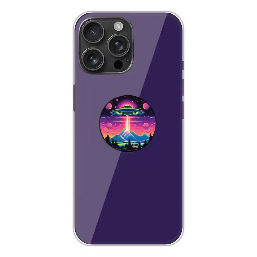 UFO - Silicone Grip Case For Apple iPhone 16 Pro Max