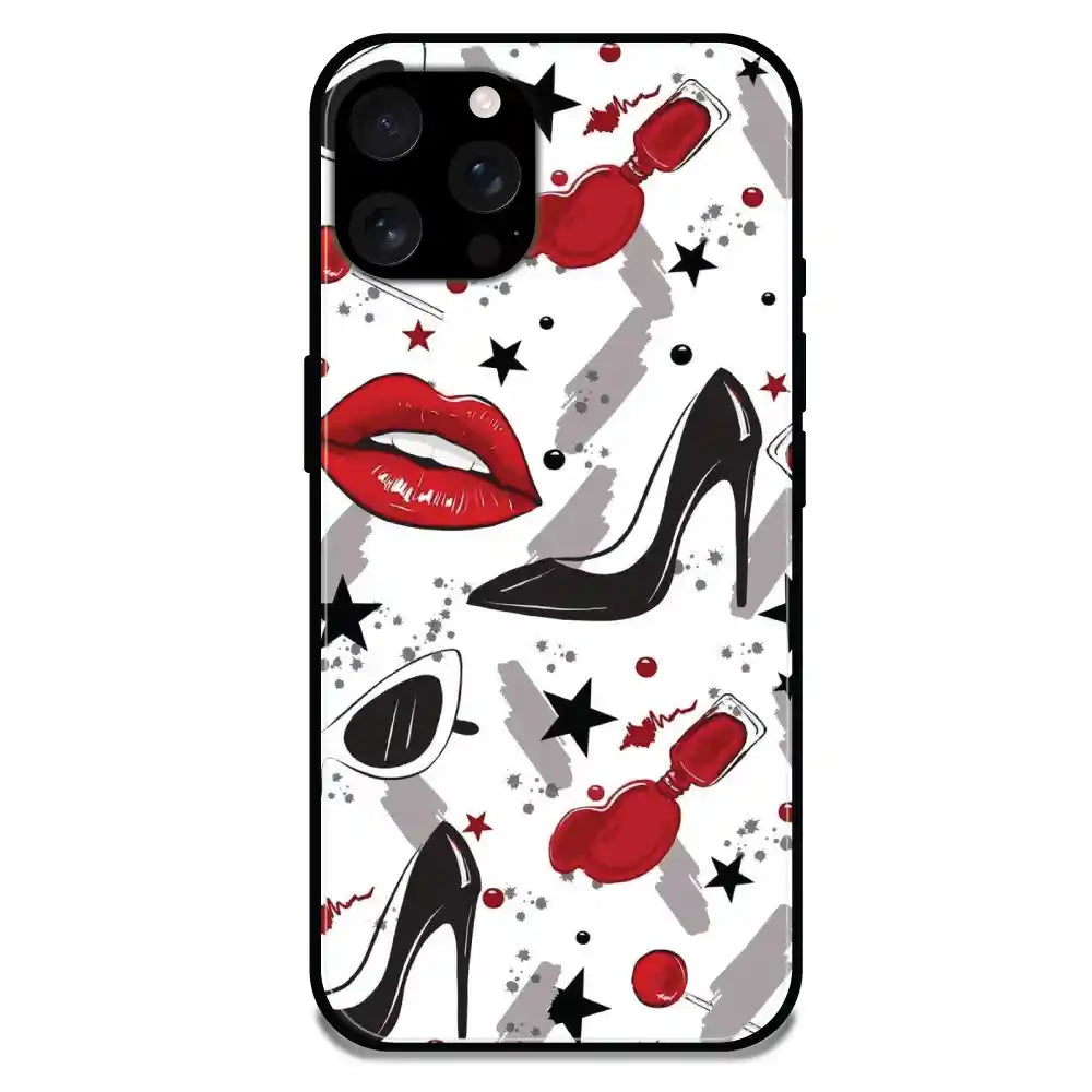 'Swiftie Collage - Glossy Metal Silicone Case For Apple iPhone 16 Pro Max