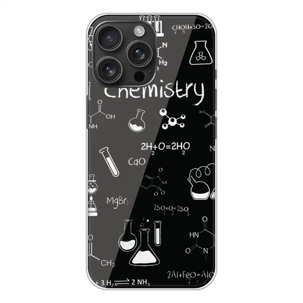 Chemistry - Printed Silicone Case For Apple iPhone 16 Pro Max