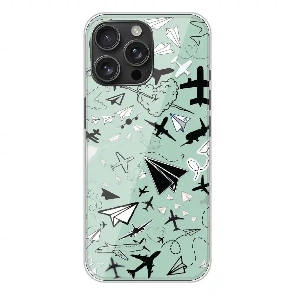 Planes - Silicone Case For Apple iPhone Models Case For Apple iPhone Models Apple iPhone 16 Pro Max