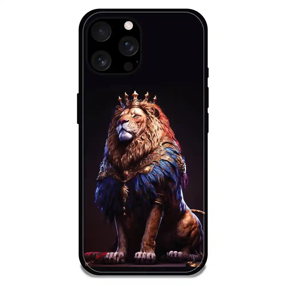 'Royal King - Glossy Metal Silicone Case For Apple iPhone 16 Pro Max