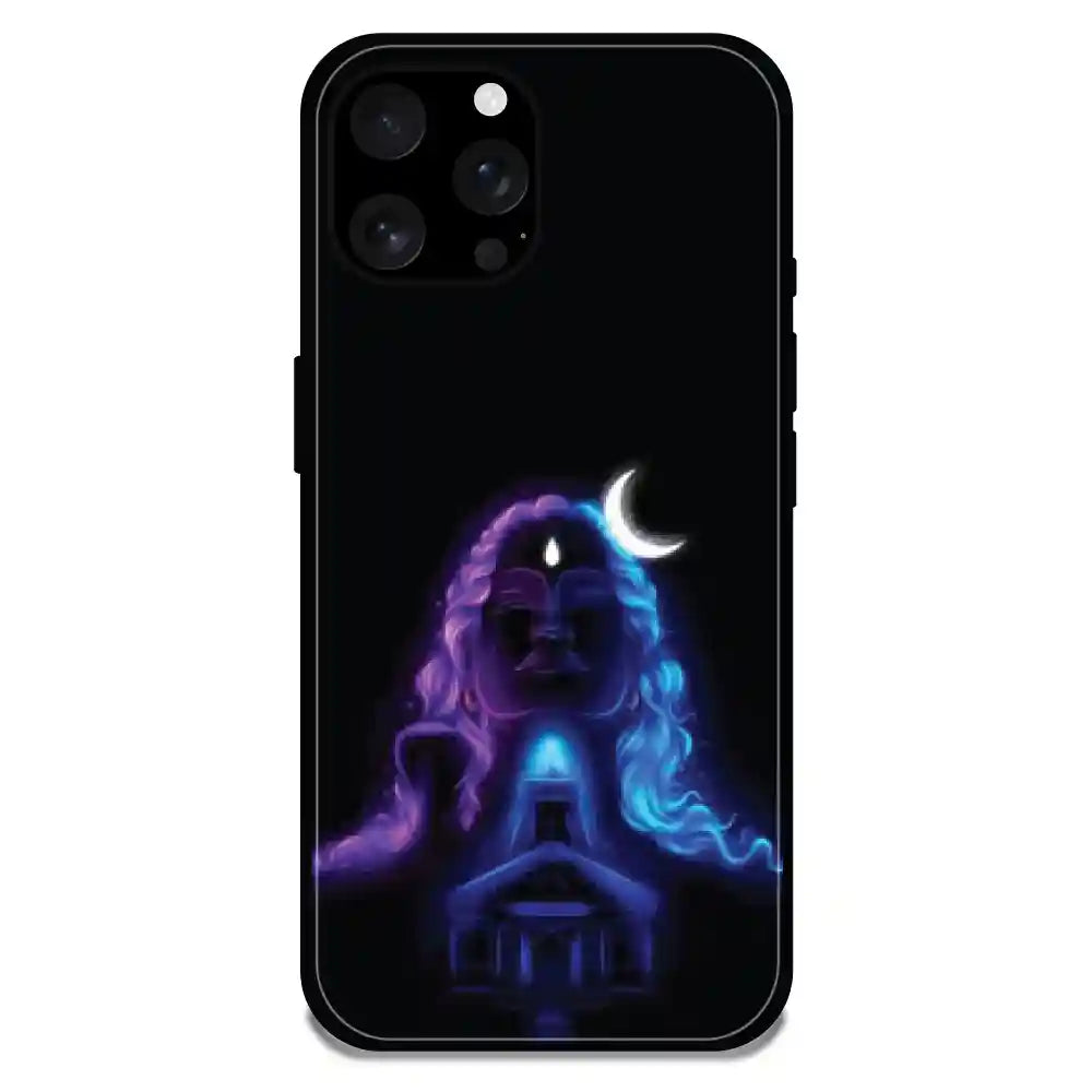 'Mahadev - Glossy Metal Silicone Case For Apple iPhone 16 Pro