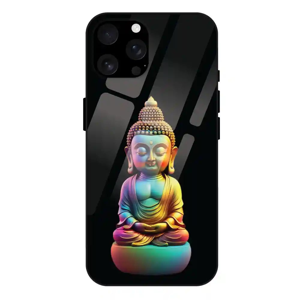 Gautam Buddha - Glass Cases For iPhone Models