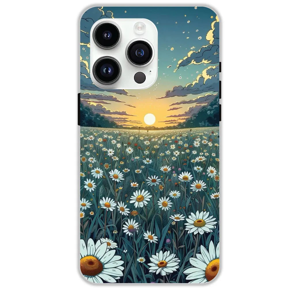 Daisy Sunset - Hard Cases For Apple iPhone 16 Pro