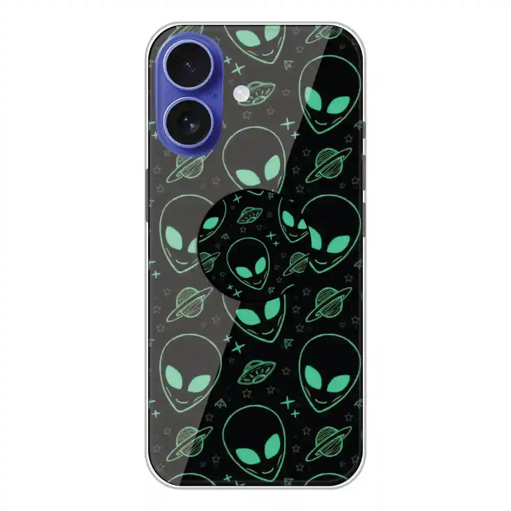 Aliens - Silicone Grip Case For Apple iPhone 16