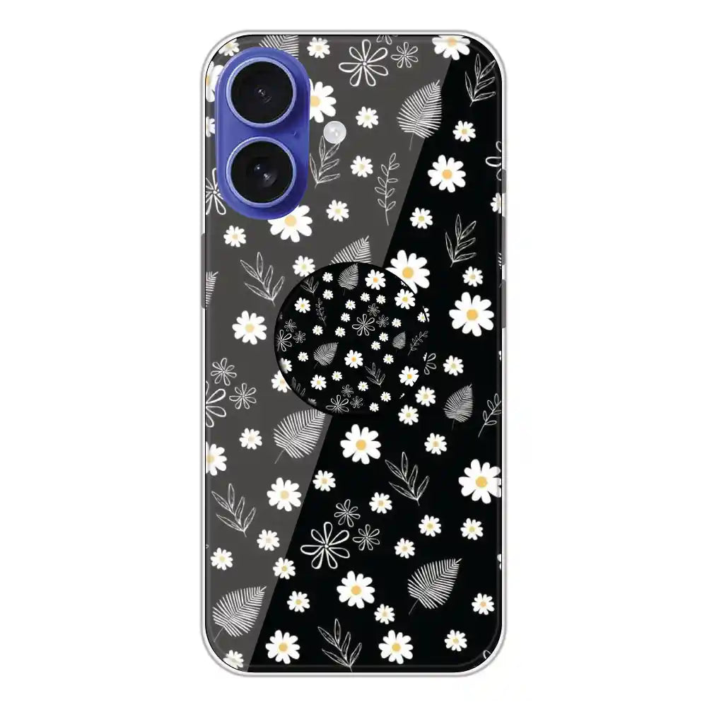 Daisies - Silicone Grip Case For Apple iPhone 16