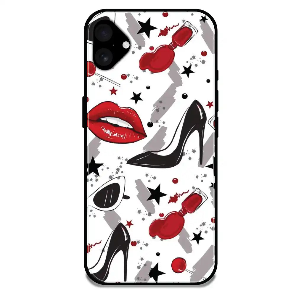 'Swiftie Collage - Glossy Metal Silicone Case For Apple iPhone 16