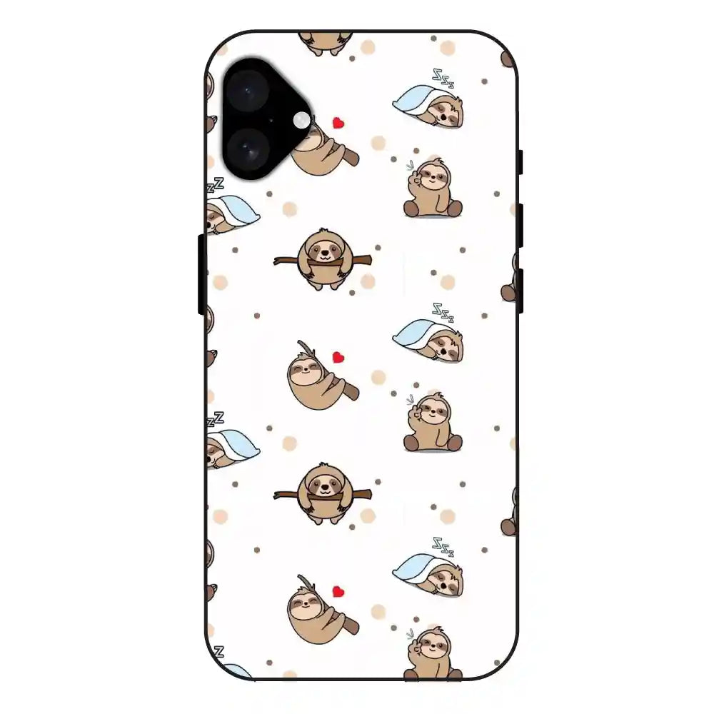 Sloths - Glass Case For Apple iPhone 16
