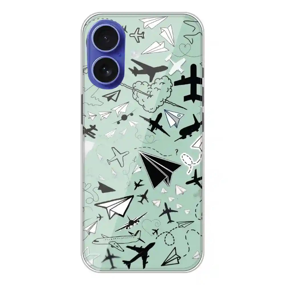 Planes - Silicone Case For Apple iPhone Models Case For Apple iPhone Models Apple iPhone 16