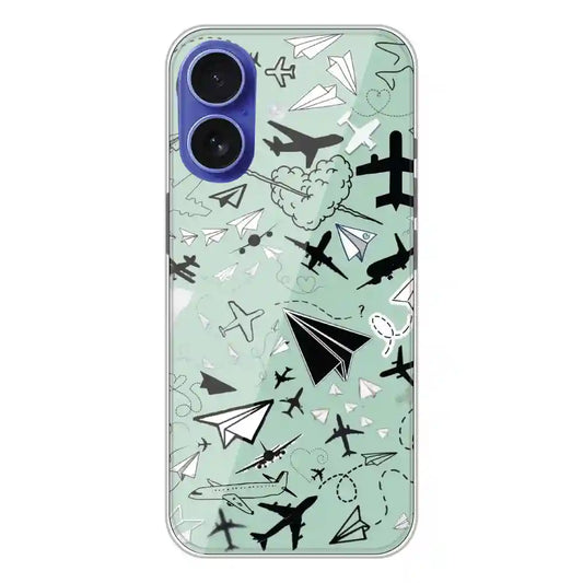 Planes - Silicone Case For Apple iPhone Models Case For Apple iPhone Models Apple iPhone 16
