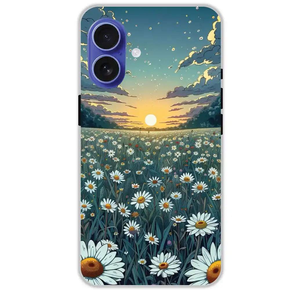 Daisy Sunset - Hard Cases For Apple iPhone 16