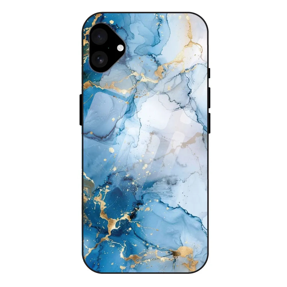 Blue Marble - Glass Case For Apple iPhone 16