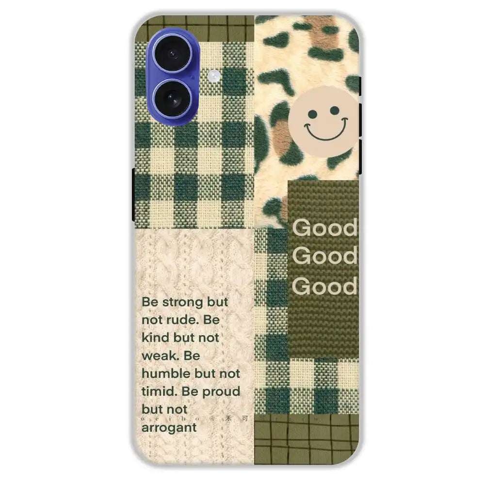Patchwork Positivity - Hard Cases For Apple iPhone 16