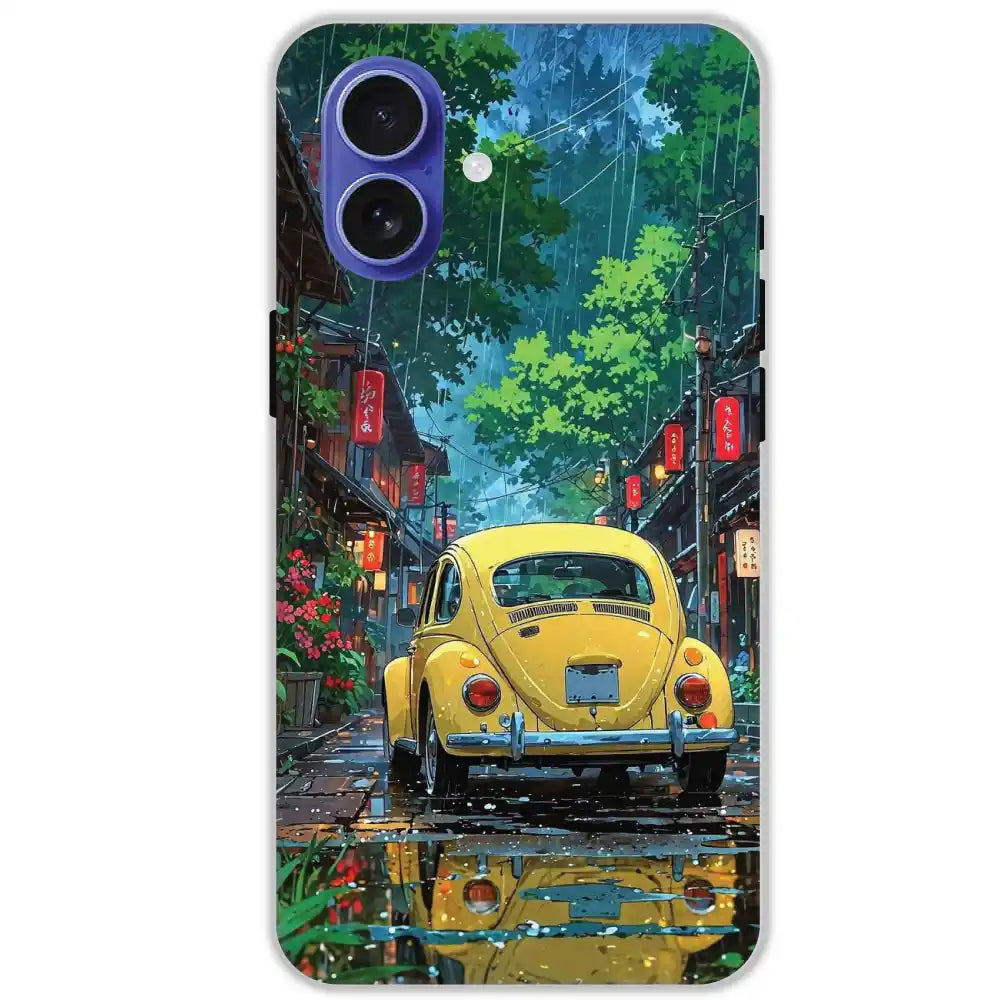 Yellow Bettle - Hard Cases For Apple iPhone 16