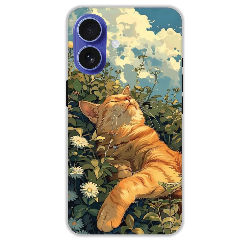 Garfield Sleeping - Hard Cases For Apple iPhone 16