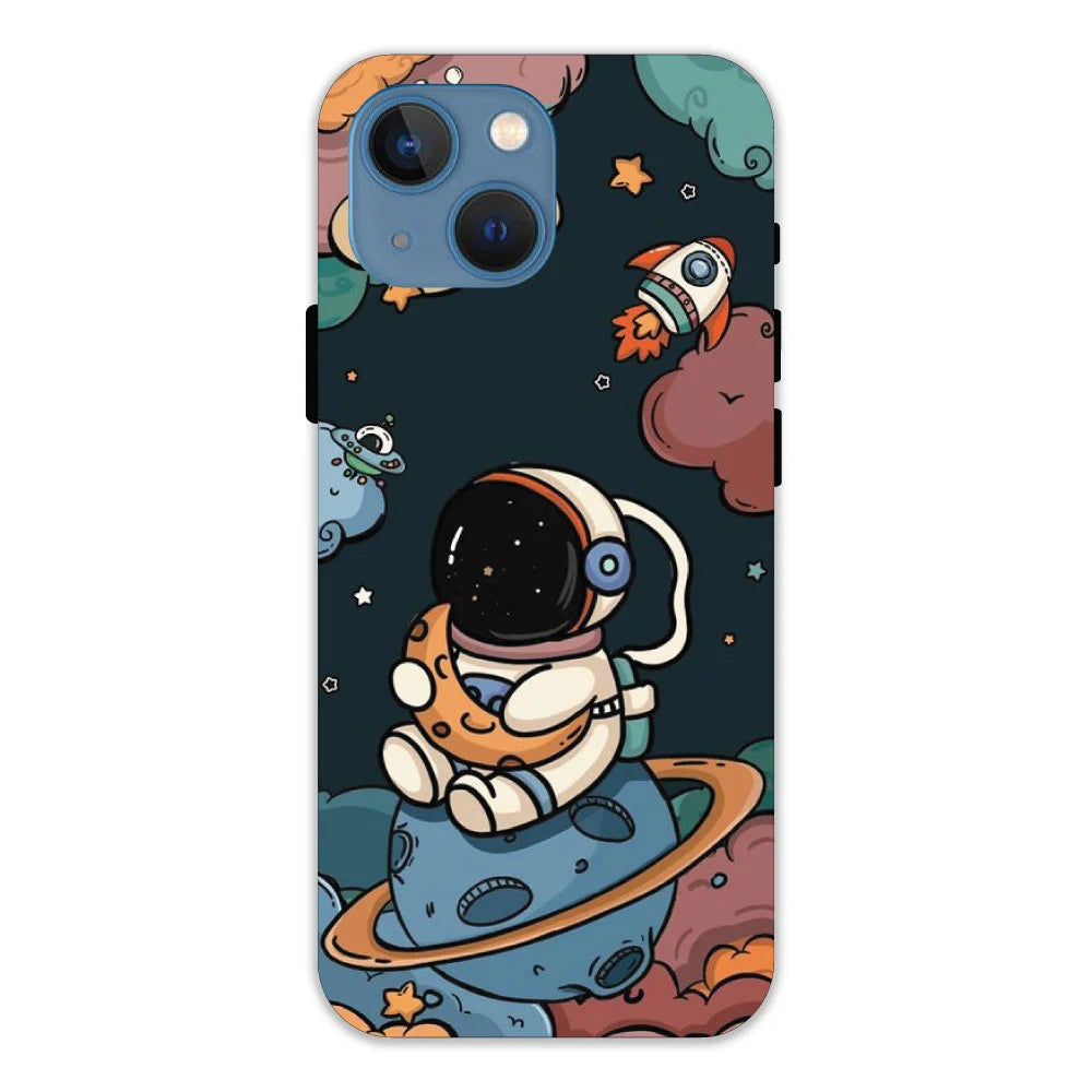 Cute Astronaut Hard Case Apple IPhone 13 Models
