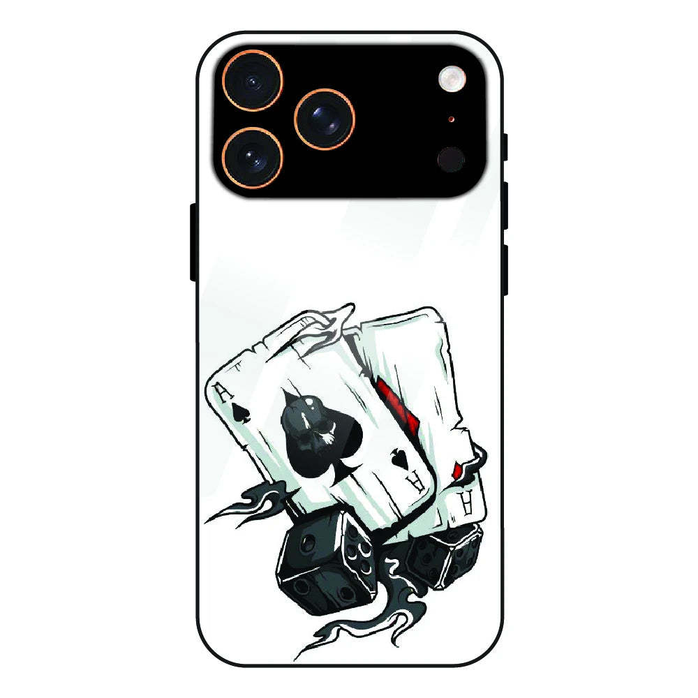 Aces & Dice - Glass Case For Apple iPhone 17 Pro
