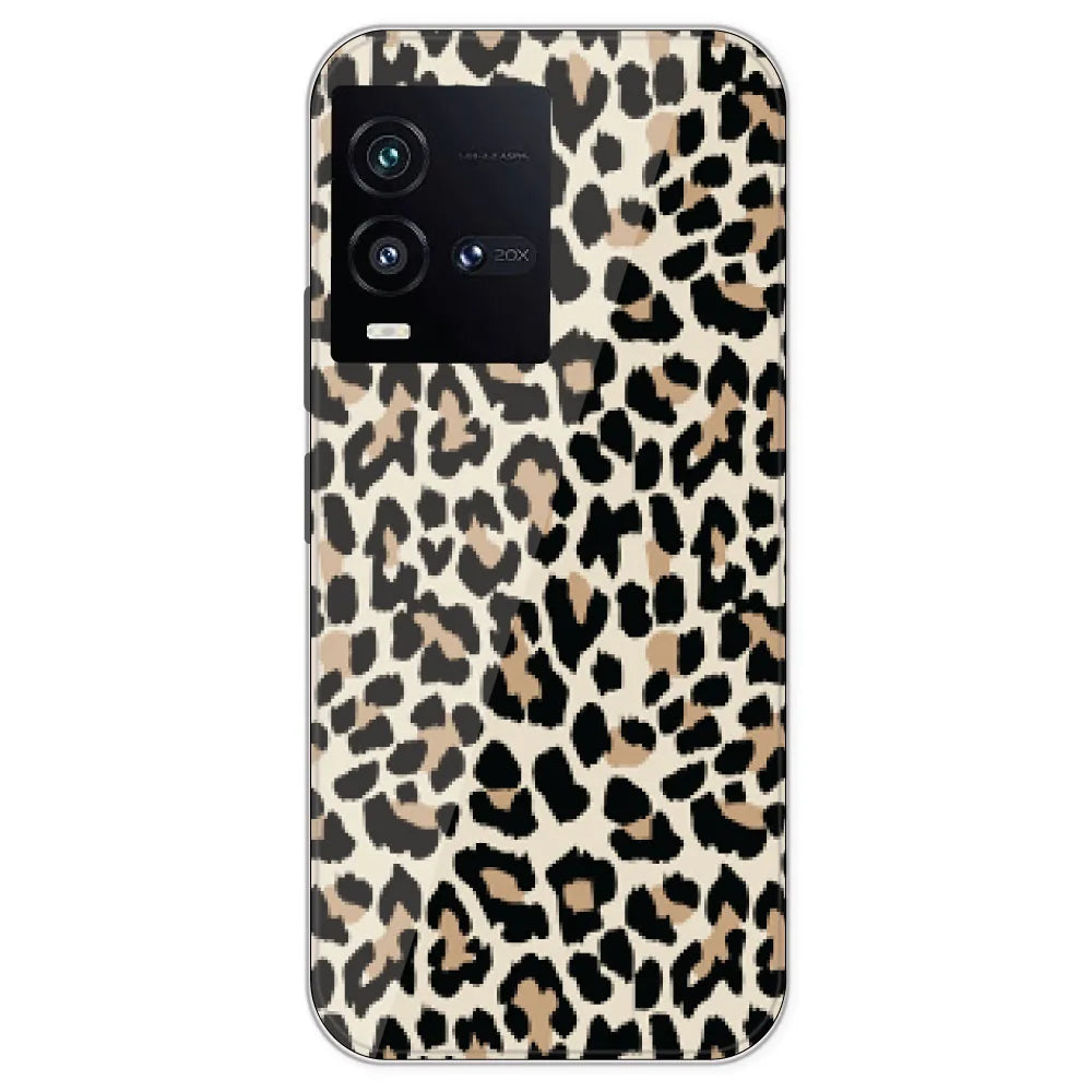 Leopard Print - Printed Silicone Case For IQOO 10
