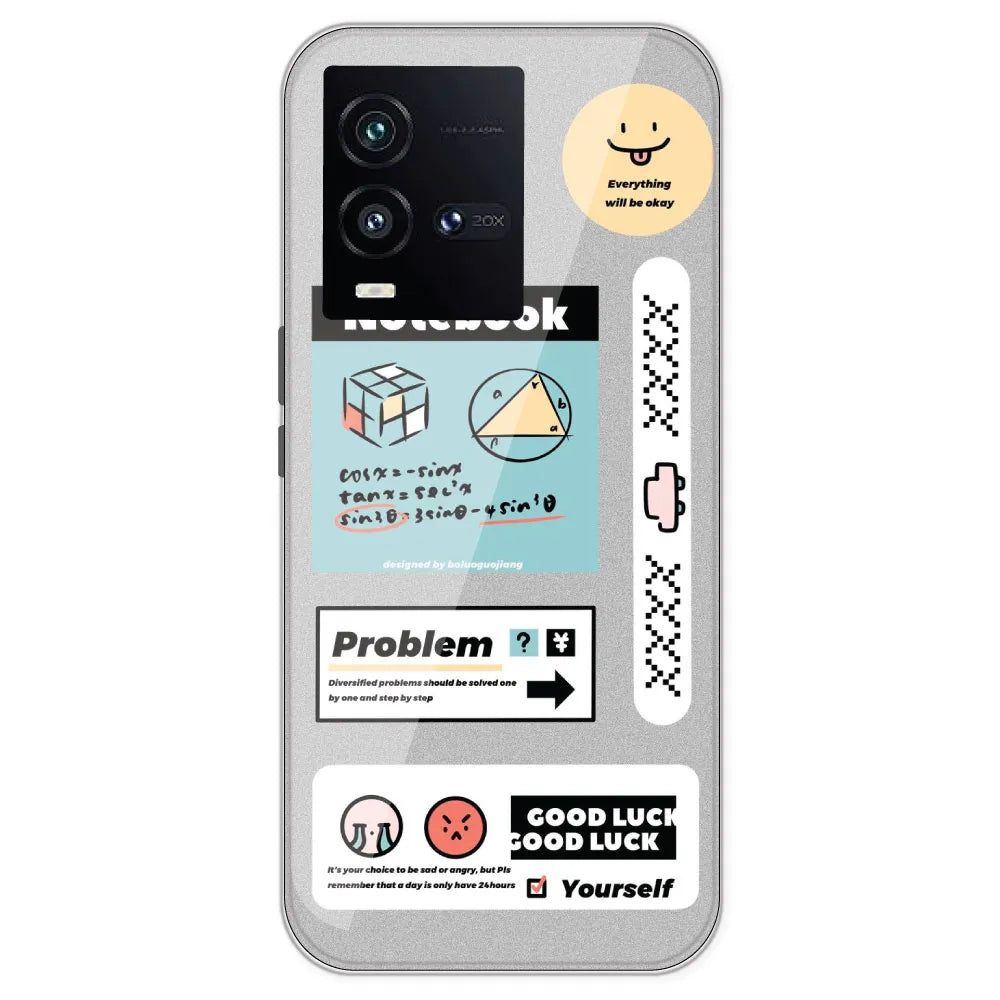 Exam Collage - Printed Silicone Case For IQOO 10