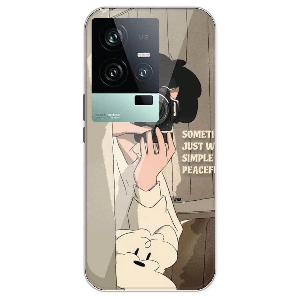Photographer - Printed Silicone Case For IQOO 11