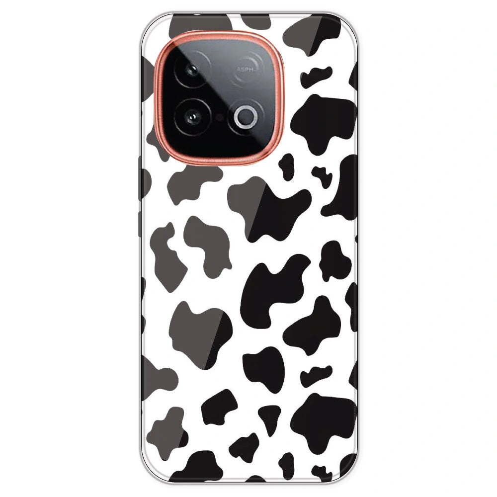 Cow Print - Clear Printed Silicone Case For IQOO Neo 10