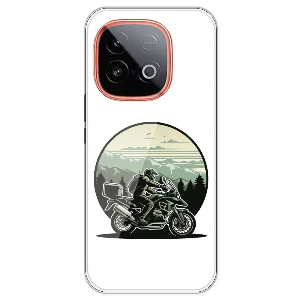 Biker - Printed Silicone Case For IQOO Neo 10