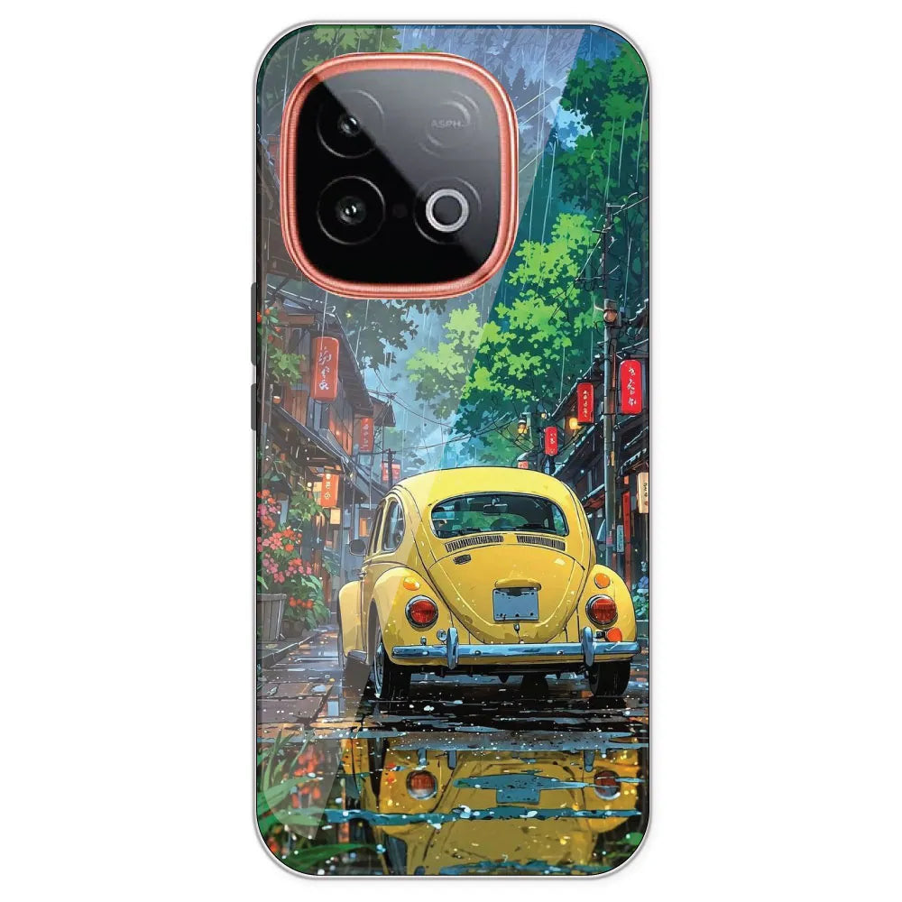 Yellow Bettle - Printed Silicone Case For IQOO Neo 10