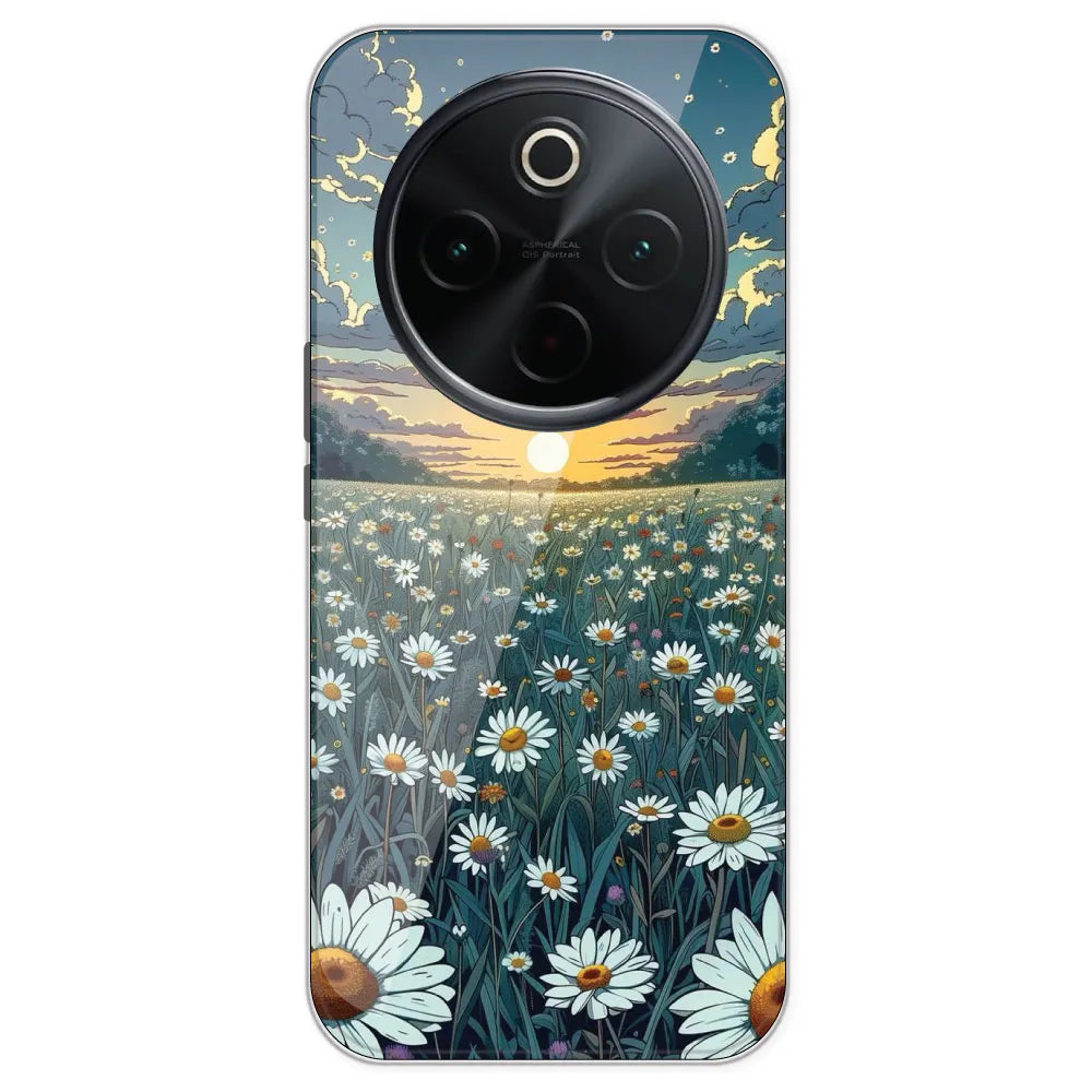 Daisy Sunset - Printed Silicone Case For IQOO Z10