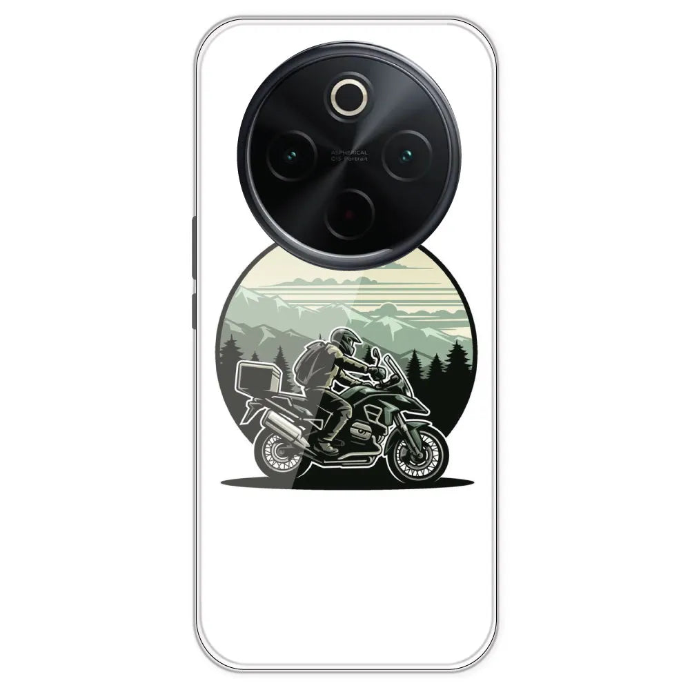 Biker - Printed Silicone Case For IQOO Z10