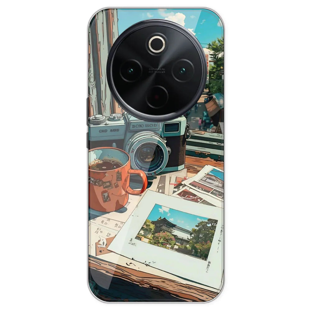 Vintage Camera - Printed Silicone Case For IQOO Z10