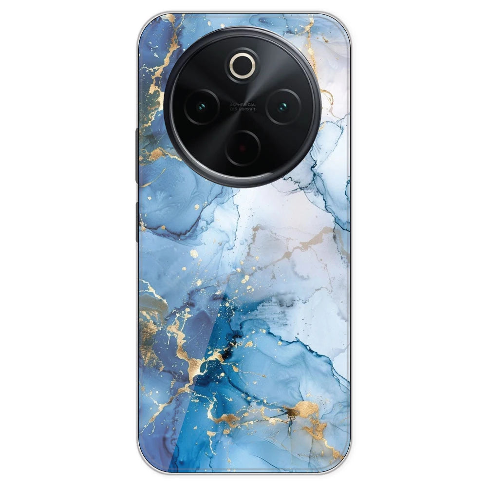 Blue Marble - Printed Silicone Case For IQOO Z10