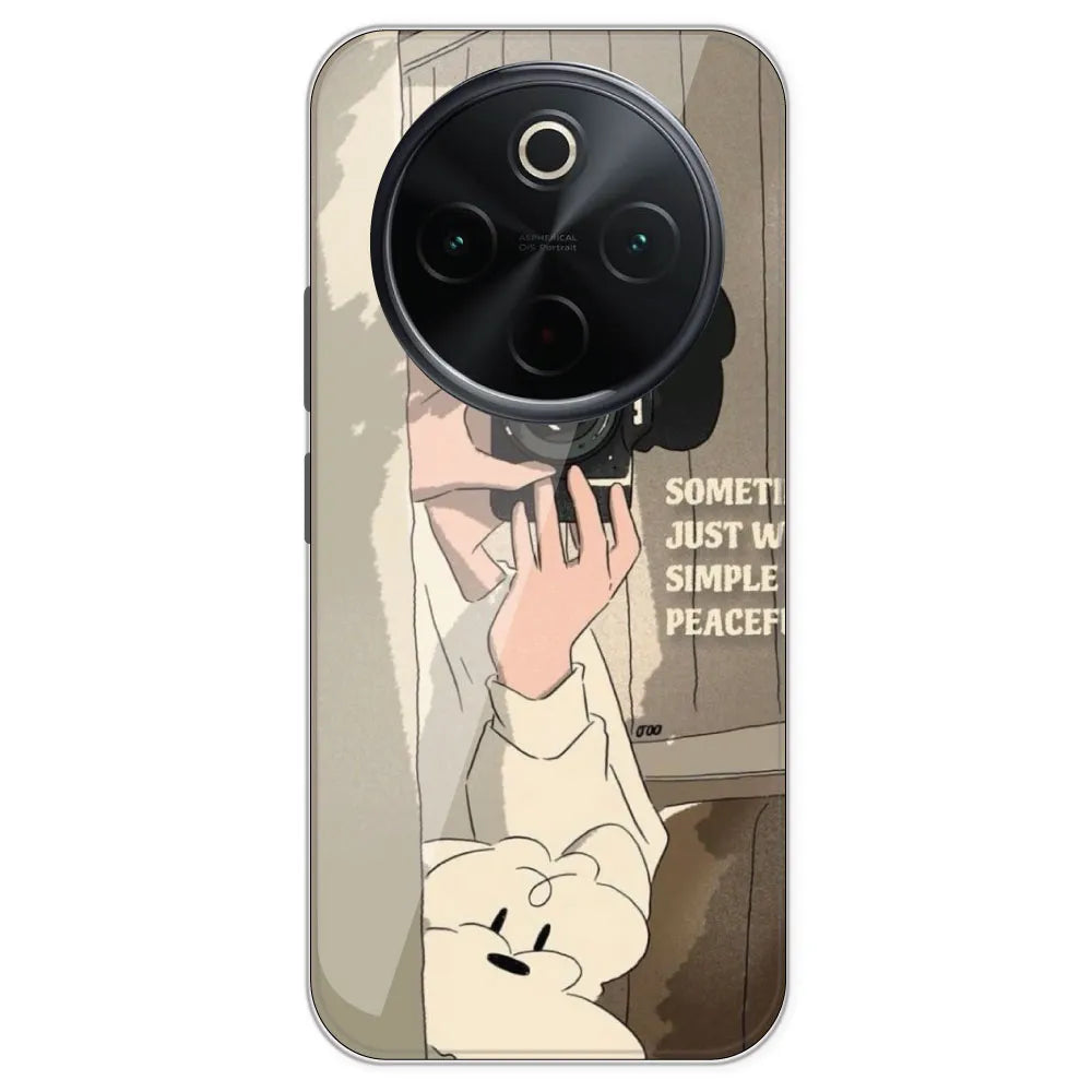 Book Collage - Printed Silicone Case For IQOO Z10