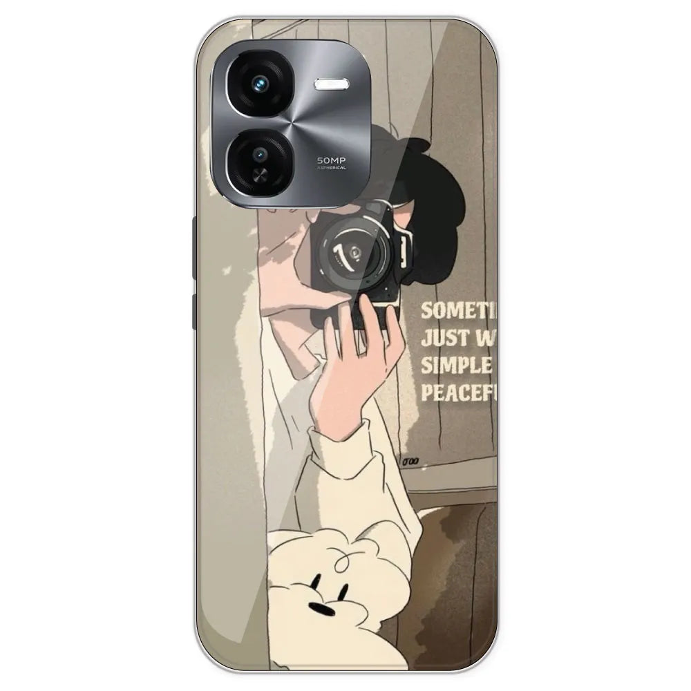 Photographer - Printed Silicone Case For IQOO Z9X