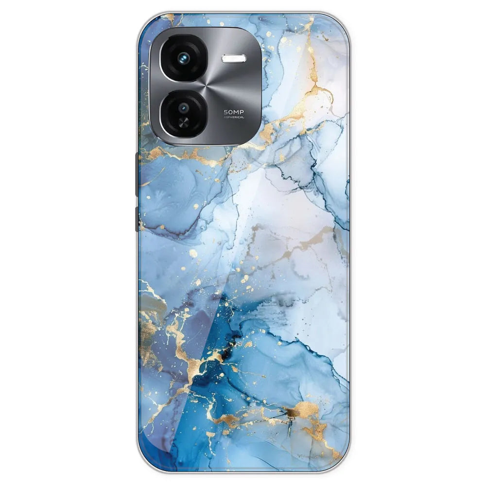 Blue Marble - Printed Silicone Case For IQOO Z9X