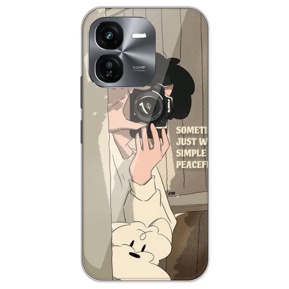 Book Collage - Printed Silicone Case For IQOO Z9X