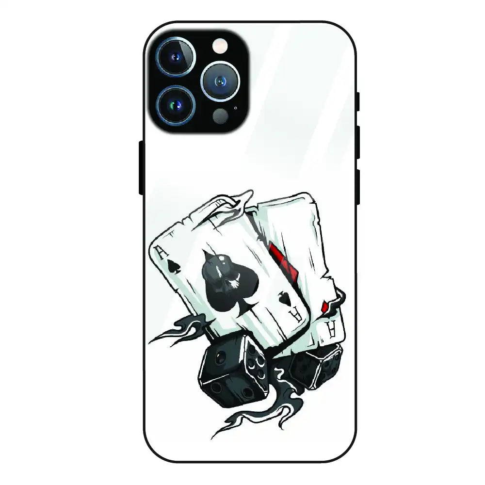 Aces & Dice - Glass Case For Apple iPhone 11 Pro