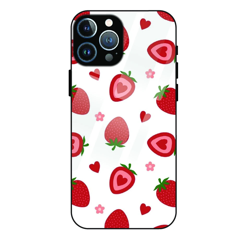 Strawberry - Glass Case For Apple iPhone 11 Pro