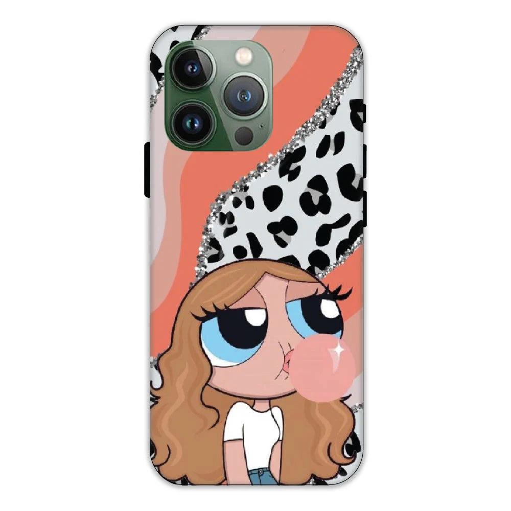 Peach Print Baddie Girl Hard Case Apple iPhone 11 Pro Max Models