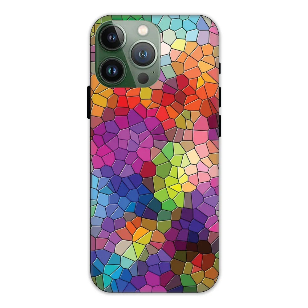 Rainbow Mosiac Hard Case Apple iPhone 11 Pro Max Models