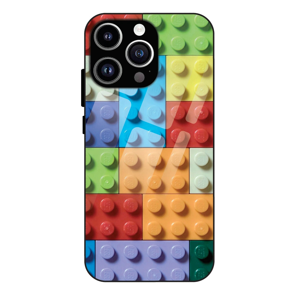 3D Brick Texture - Glass Cases For Apple iPhone Models