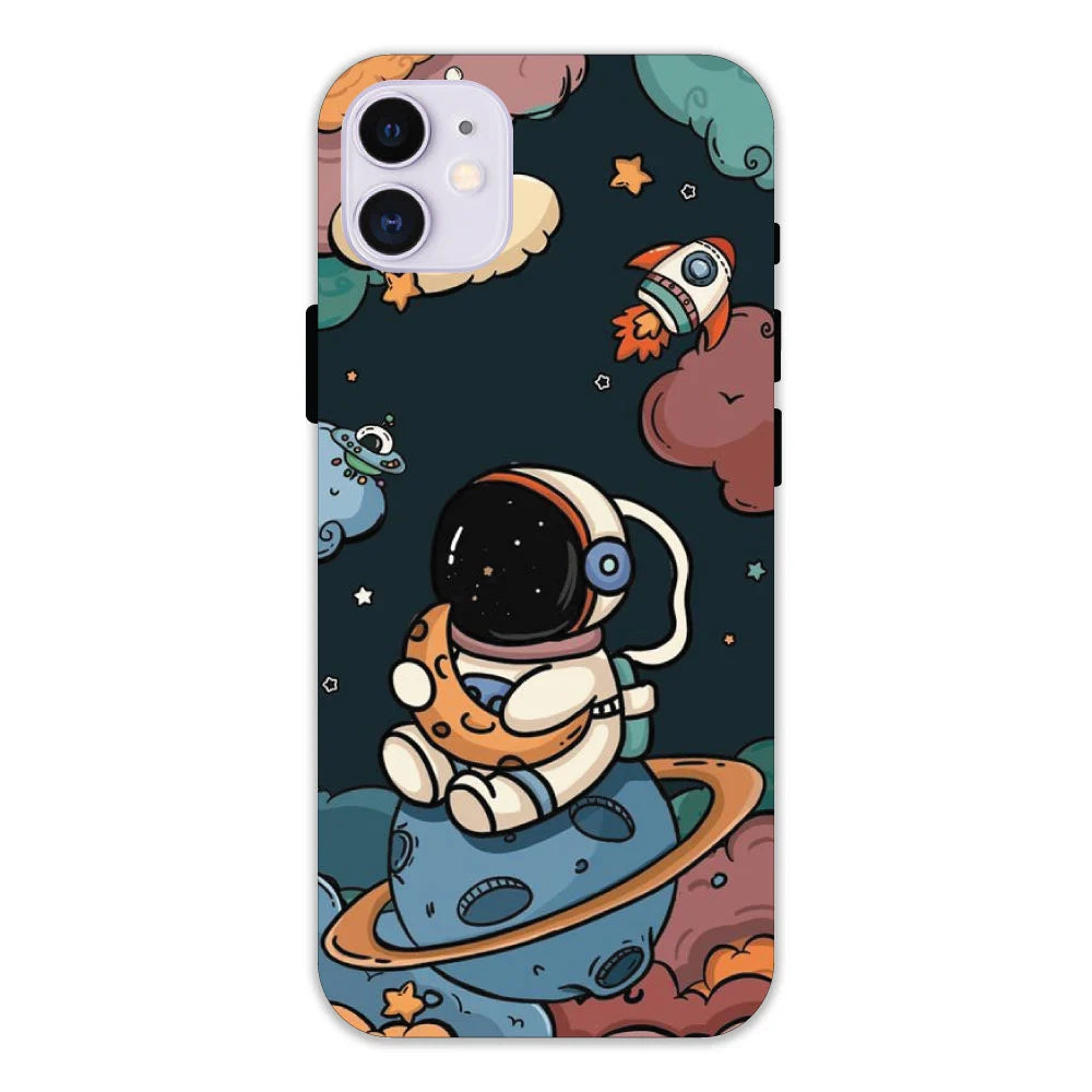 Cute Astronaut Hard Case Apple IPhone 11 Models