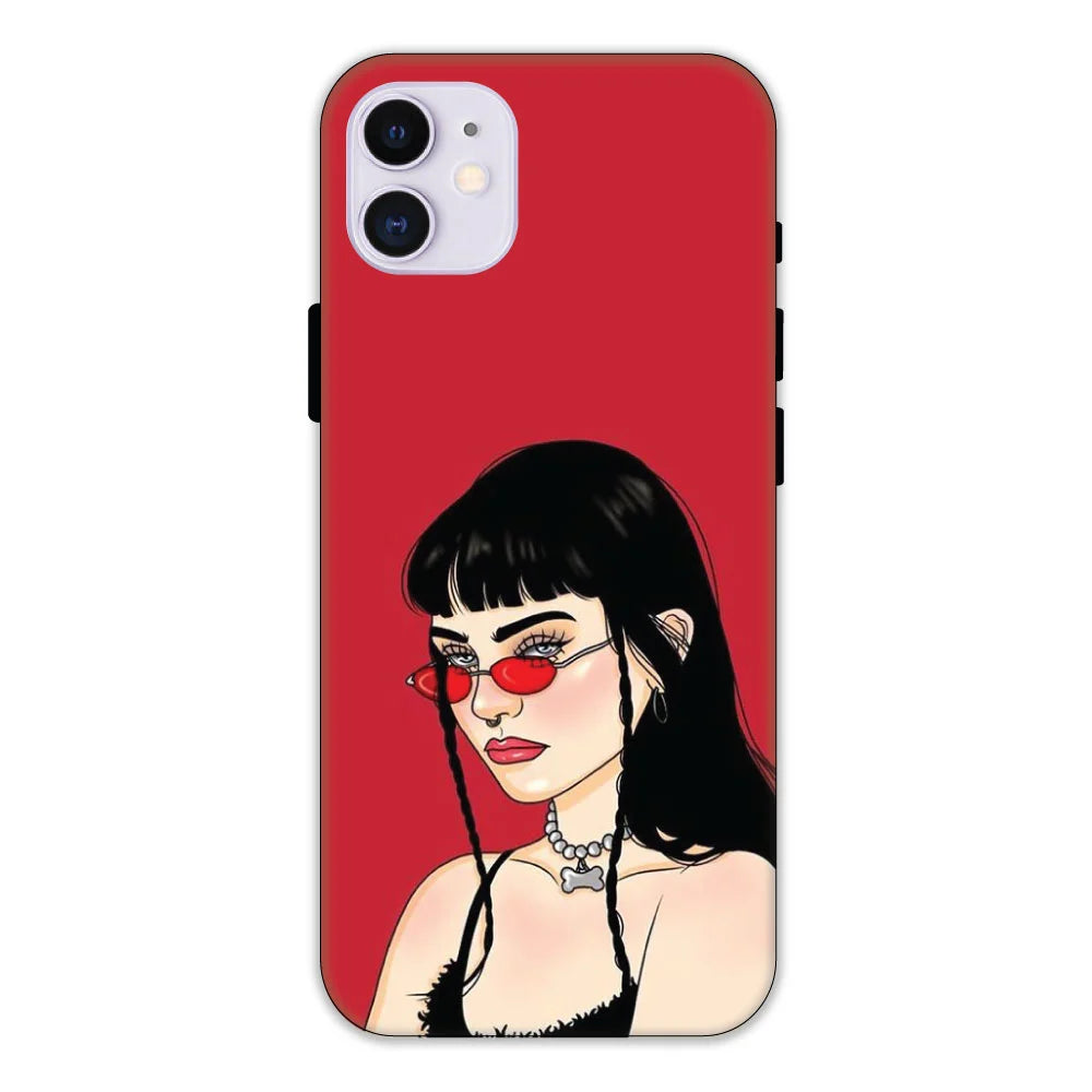 Red Baddie Hard Case Apple iPhone 11 Models