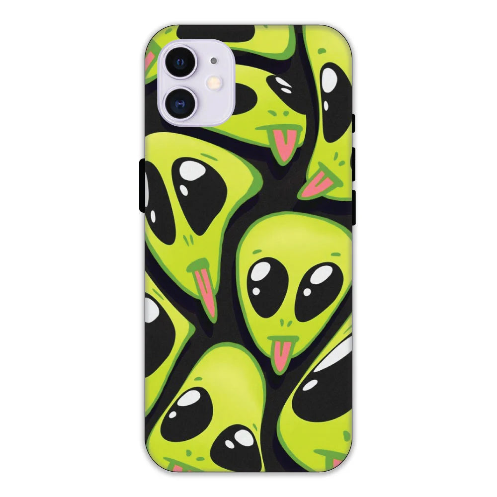 Cute Aliens Hard Case Apple iPhone 11 Models