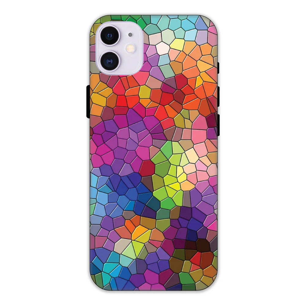 Rainbow Mosiac Hard Case Apple iPhone 11 Models