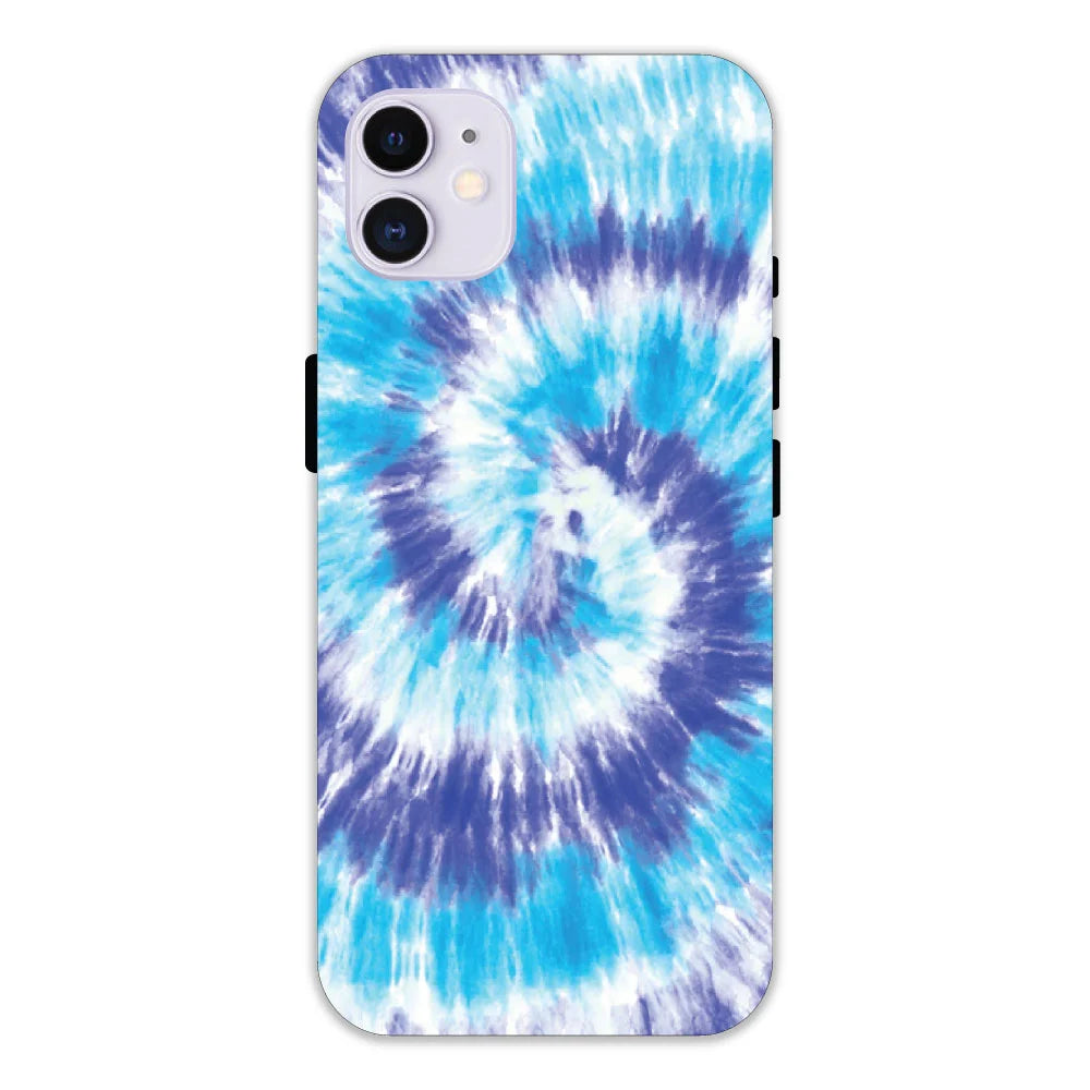 Aqua Tie dye  Hard Case Apple iPhone 11 Models